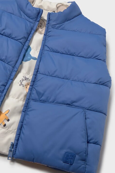 Mayoral bezrękawnik dwustronny dziecięcy kolor niebieski 1313