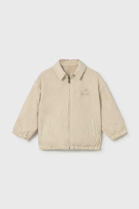 Mayoral kurtka dwustronna dziecięca kolor beżowy 1409