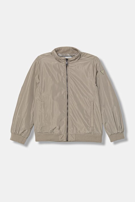 Guess kurtka dziecięca kolor beżowy L6RL06 WH762