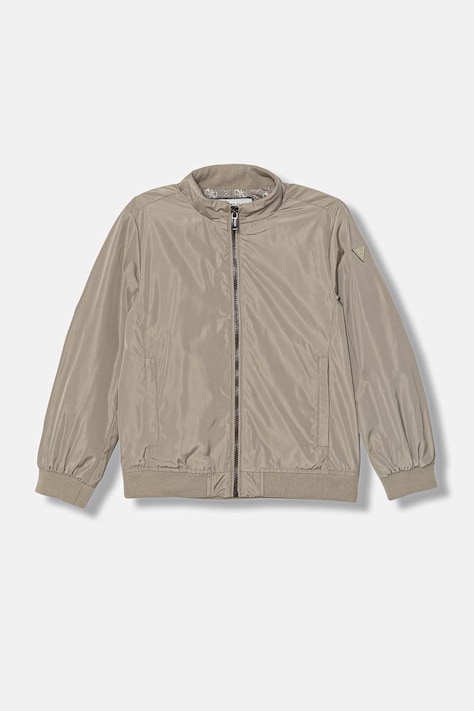 Guess kurtka dziecięca kolor beżowy L6RL06 WH762