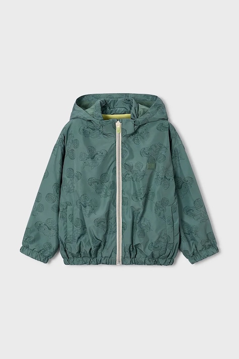 Дитяча куртка Mayoral колір зелений 3446