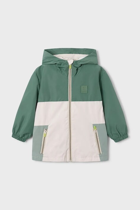 Mayoral kurtka dziecięca kolor zielony 3447