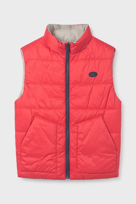 Mayoral bezrękawnik dwustronny dziecięcy kolor czerwony 6358