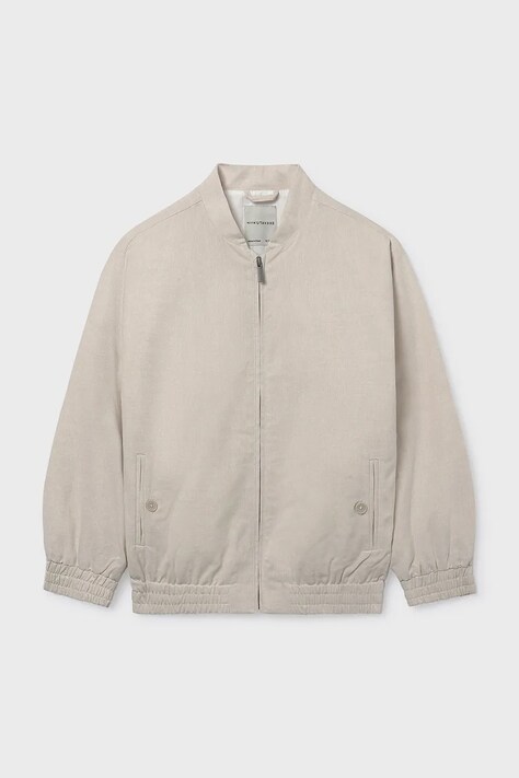 Mayoral kurtka bomber dziecięca kolor beżowy 6414