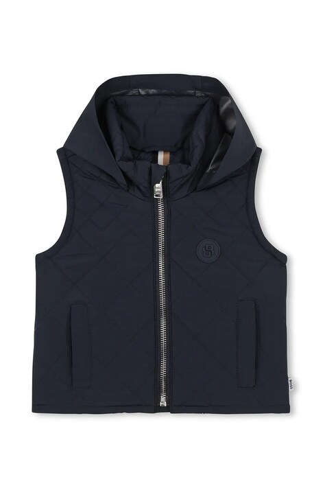 BOSS bezrękawnik niemowlęcy kolor granatowy J52861