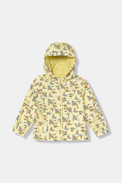 Guess kurtka dziecięca kolor żółty N6GL00 WCFM2