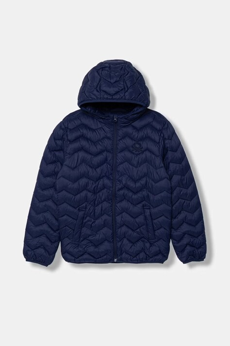 United Colors of Benetton bunda detská tmavomodrá 2TWDCN04V