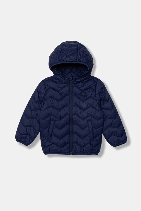 United Colors of Benetton bunda detská tmavomodrá 2TWDGN02V
