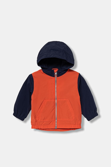 United Colors of Benetton kratka jakna otroška oranžna 2IGGGN049