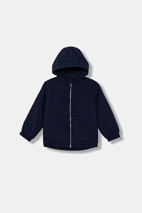 United Colors of Benetton krátka bunda detská tmavomodrá 2IGGGN049