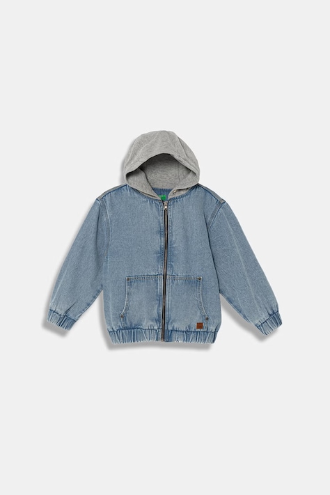 United Colors of Benetton giacca per bambini in jeans blu 2KEHCN07B