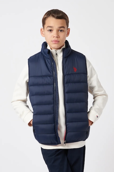 U.S. Polo Assn. vesta detská tmavomodrá USP2508