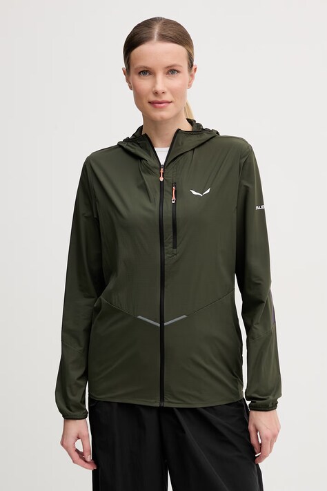 Salewa kurtka trekkingowa damska PEDROC WIND zielona 00.0000029285