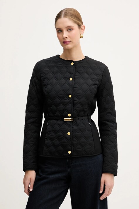 Marciano by Guess kurtka HIZZY kolor czarny przejściowa 6RGL12 7428A