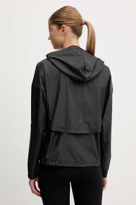 adidas Performance kurtka treningowa Hyg Windy kolor czarny przejściowa JX1872