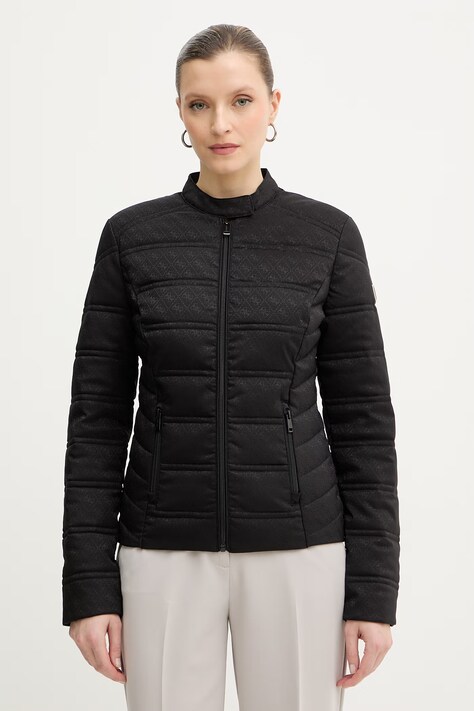 Guess kurtka NEW VONA kolor czarny przejściowa W6RL02 WJ492