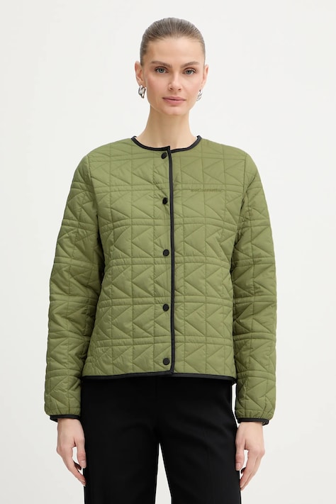 Яке Karl Lagerfeld K QUILT в зелено преходен модел B1W15041