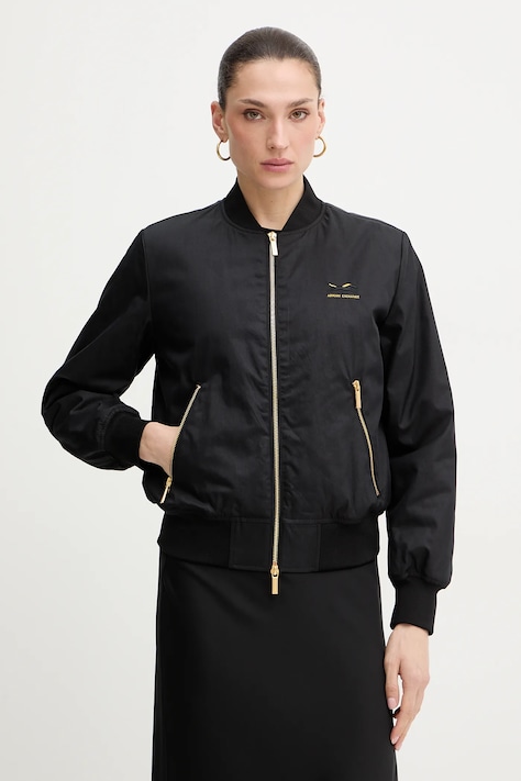 Armani Exchange bomber dzseki fekete, átmeneti, XW001851 AF18996