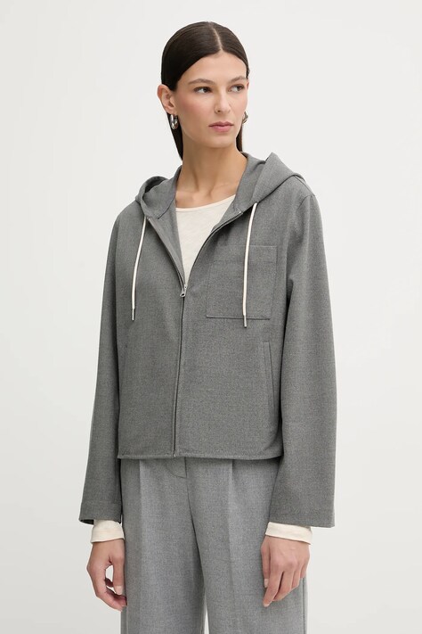 Marc O'Polo kurtka kolor szary przejściowa 600015774049