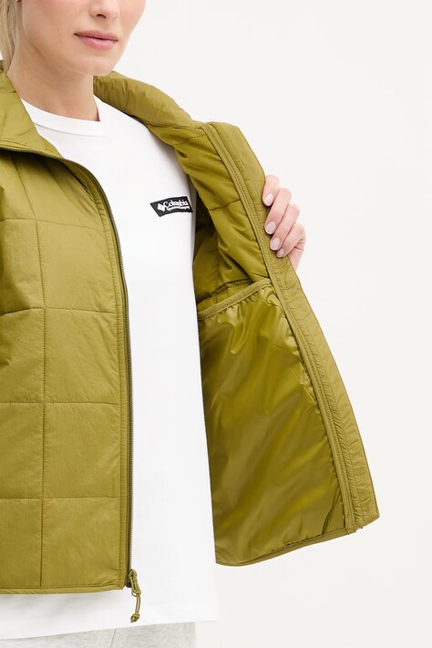 Columbia kurtka Sienna Hill kolor zielony przejściowa 2116671