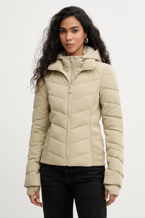 Patrizia Pepe kurtka kolor beżowy przejściowa 8O0213 A680