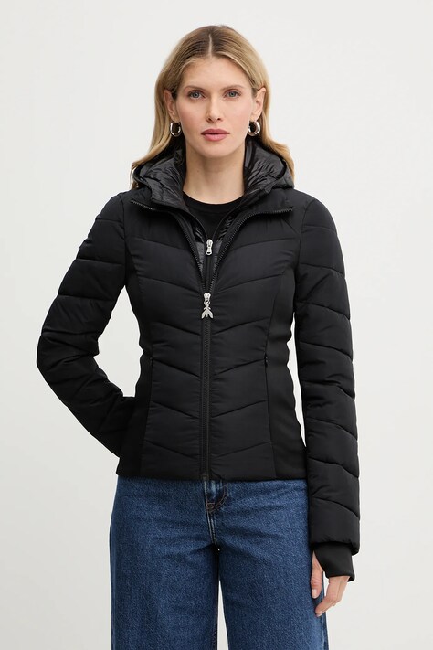 Patrizia Pepe kurtka kolor czarny przejściowa 8O0213 A680