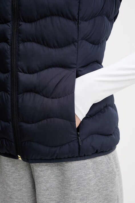 EA7 Emporio Armani bezrękawnik kolor granatowy przejściowy TNF8Z.8NTQ08