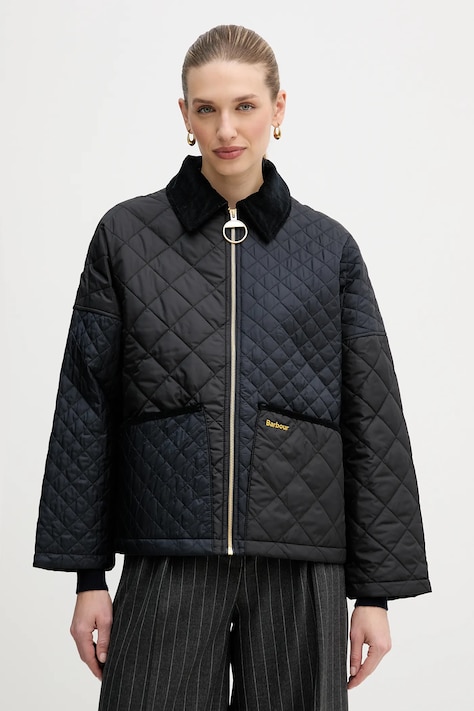 Barbour kurtka Danby kolor granatowy przejściowa LQU1881