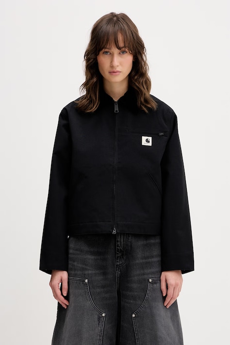 Carhartt WIP kurtka W Newkirk Summer Jacket kolor czarny przejściowa I035972.00EXX