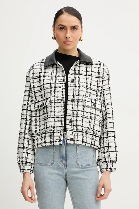 Morgan kurtka kolor beżowy przejściowa VNOLIA