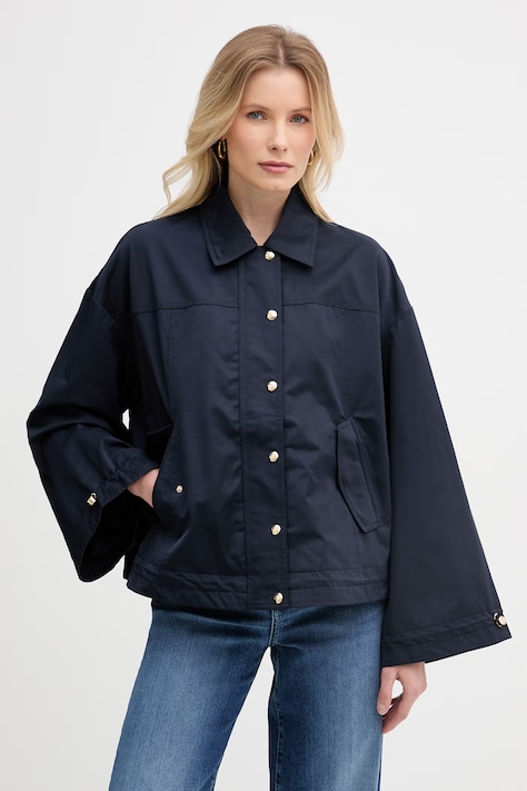 Liu Jo krótka kurtka damska granatowa TA6147