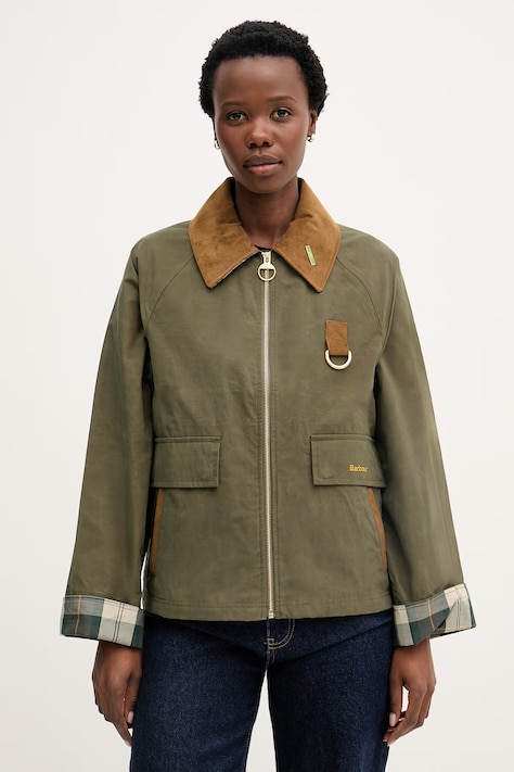 Barbour kurtka damska zielona LSP0311