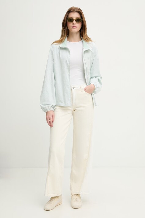 Guess Jeans куртка жіноча — SS26-KUD0EE, зелений — фото 2