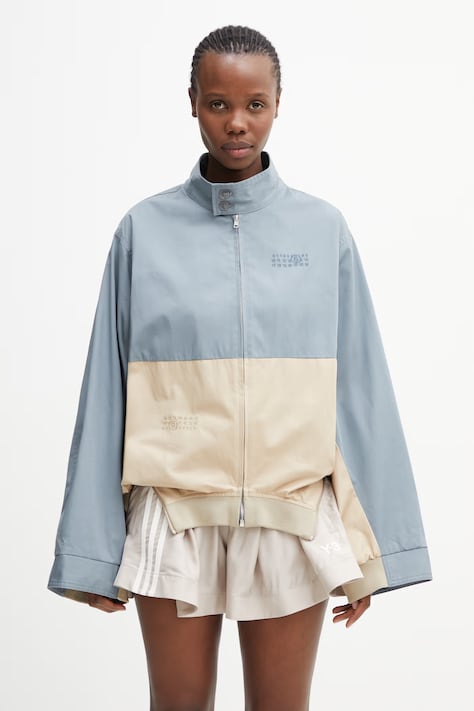 MM6 Maison Margiela kurtka damska niebieska S52AM0346.M35734.961