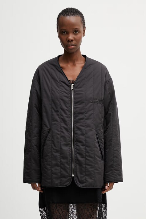MM6 Maison Margiela kurtka damska czarna S52AM0351.MTN134.962