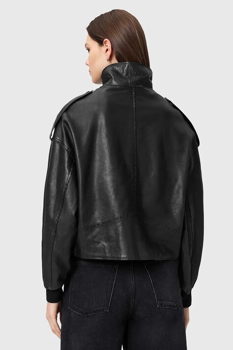 Шкіряна куртка AllSaints LOWDEN — фото 2