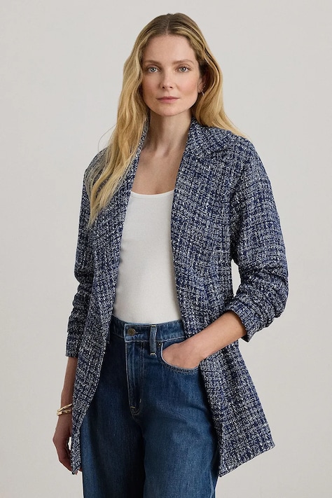 Lauren Ralph Lauren krótka kurtka damska niebieska 200P10127