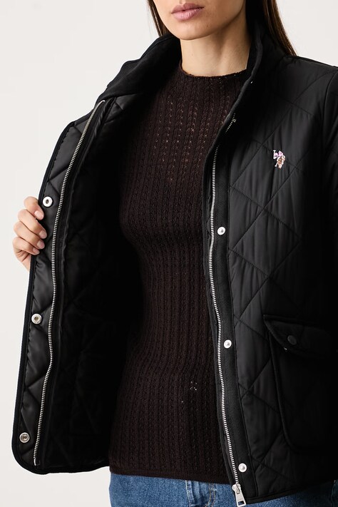 U.S. Polo Assn. демісезонна куртка жіноча QUILTED JACKET — фото 5