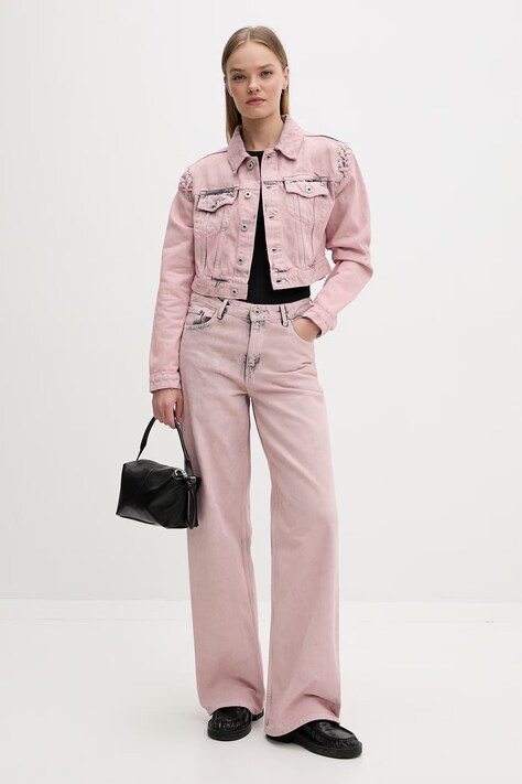 Karl Lagerfeld Jeans джинсова куртка жіноча — фото 2
