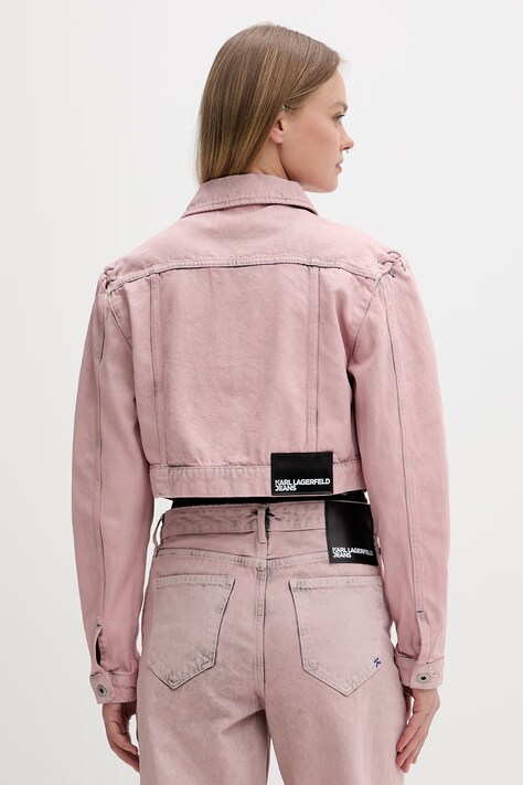Karl Lagerfeld Jeans джинсова куртка жіноча — фото 3