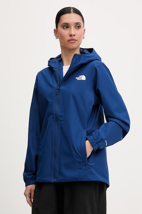 The North Face kurtka sportowa damska QUEST granatowa NF0A8G12D1R1