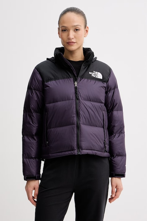 The North Face kurtka puchowa damska 1996 Retro Nuptse fioletowa NF0A3XEOGJI1