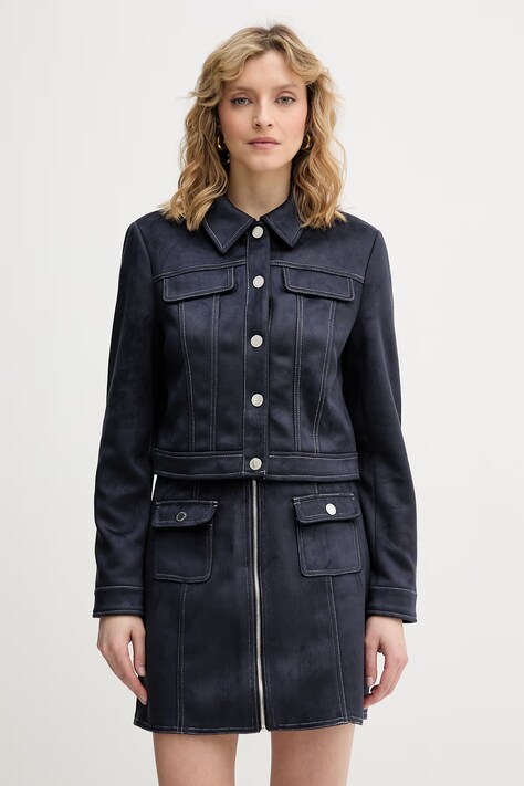 Morgan krótka kurtka damska granatowa GTRAST