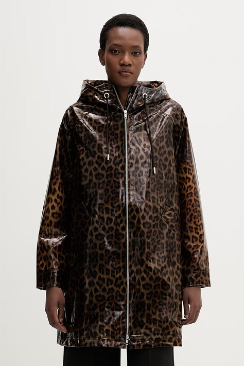 Stand Studio kurtka przeciwdeszczowa damska brązowa 66653-8999