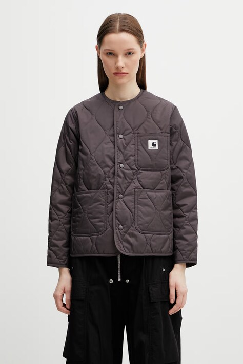 Carhartt WIP W' Skyler Liner kurtka pikowana damska brązowa I031602.3ISXX