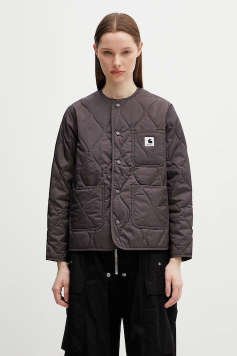 Carhartt WIP W' Skyler Liner kurtka pikowana damska brązowa I031602.3ISXX