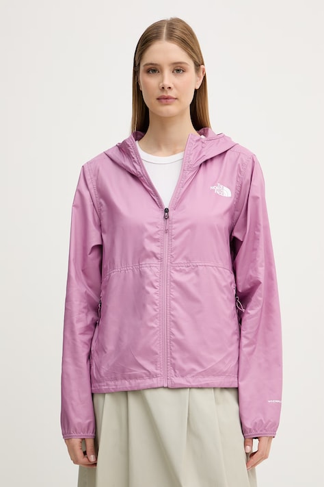 The North Face kurtka przejściowa damska TNF Cyclone fioletowa NF0A8B6GG6E1