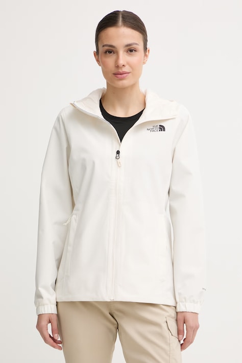 The North Face μπουφάν πεζοπορίας γυναικείο Quest μπεζ NF0A8G12QLI1