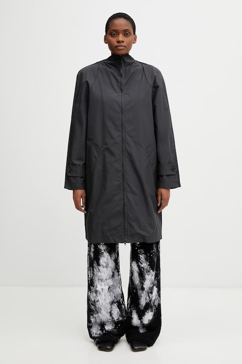 MM6 Maison Margiela Women's Long Jacket gray S62AN0176.M35858