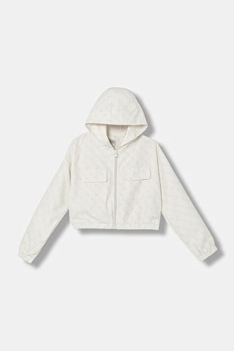 Дитяча куртка Guess колір бежевий J6RQ03 WH2K0